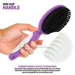 Soft Bristle Dog Brush for Short-Haired Pets