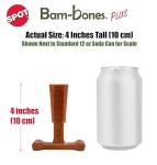 Bam-Bones T-Bone Dog Chew Toy for Aggressive Chewers
