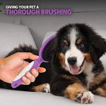 Soft Bristle Dog Brush for Short-Haired Pets