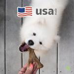 Benebone Wishbone Dog Chew Toy with Real Bacon