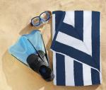 Oversized Cabana Stripe Beach Towels - 4 Pack