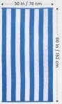 Cabana Stripe Oversized Beach Towels - 4 Pack