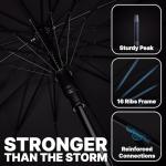 Royal Walk 54-Inch Umbrella for Two, Wind Resistant