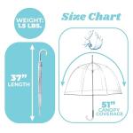 Clear Bubble Umbrella - Windproof & Stylish Designs