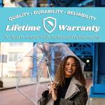 Clear Bubble Umbrella - Windproof & Stylish Designs