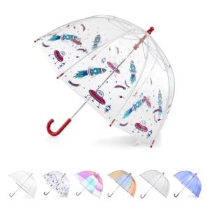 Kids Cosmic Adventure Clear Bubble Umbrella - 38