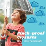 Kids Cosmic Adventure Clear Bubble Umbrella - 38