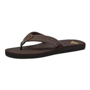 Quiksilver Men's Carver Suede Flip Flop Sandal