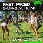 GoSports Slammo Game Set - Fun Outdoor Roundnet