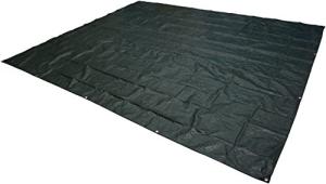 Waterproof Camping Tarp - 9.5x11.3 Feet, Dark Green