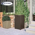 Suncast 33 Gallon Outdoor Trash Can with Lid