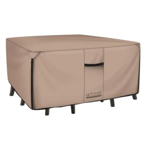 Heavy-Duty Waterproof Square Patio Table Cover