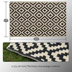 Waterproof Reversible Outdoor Rug 5x8 ft