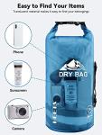 HEETA Waterproof Dry Bag with Phone Case - 5L