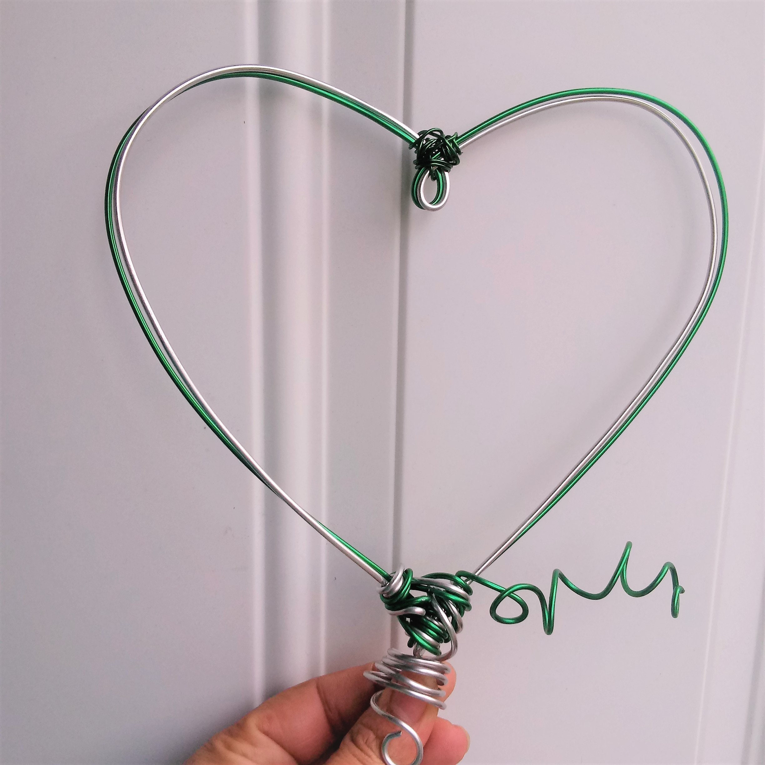 Heart Christmas Tree Topper - Dual Tone Option