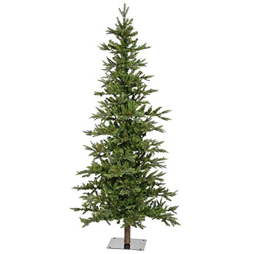 8' Shawnee Fir Artificial Christmas Tree - Natural Wood Trunks