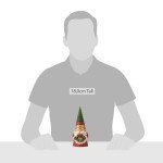 Jim Shore Christmas Gnome Figurine - 7.09 Inches