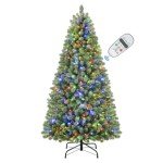 6ft Pre-lit Christmas Tree with 330 Lights