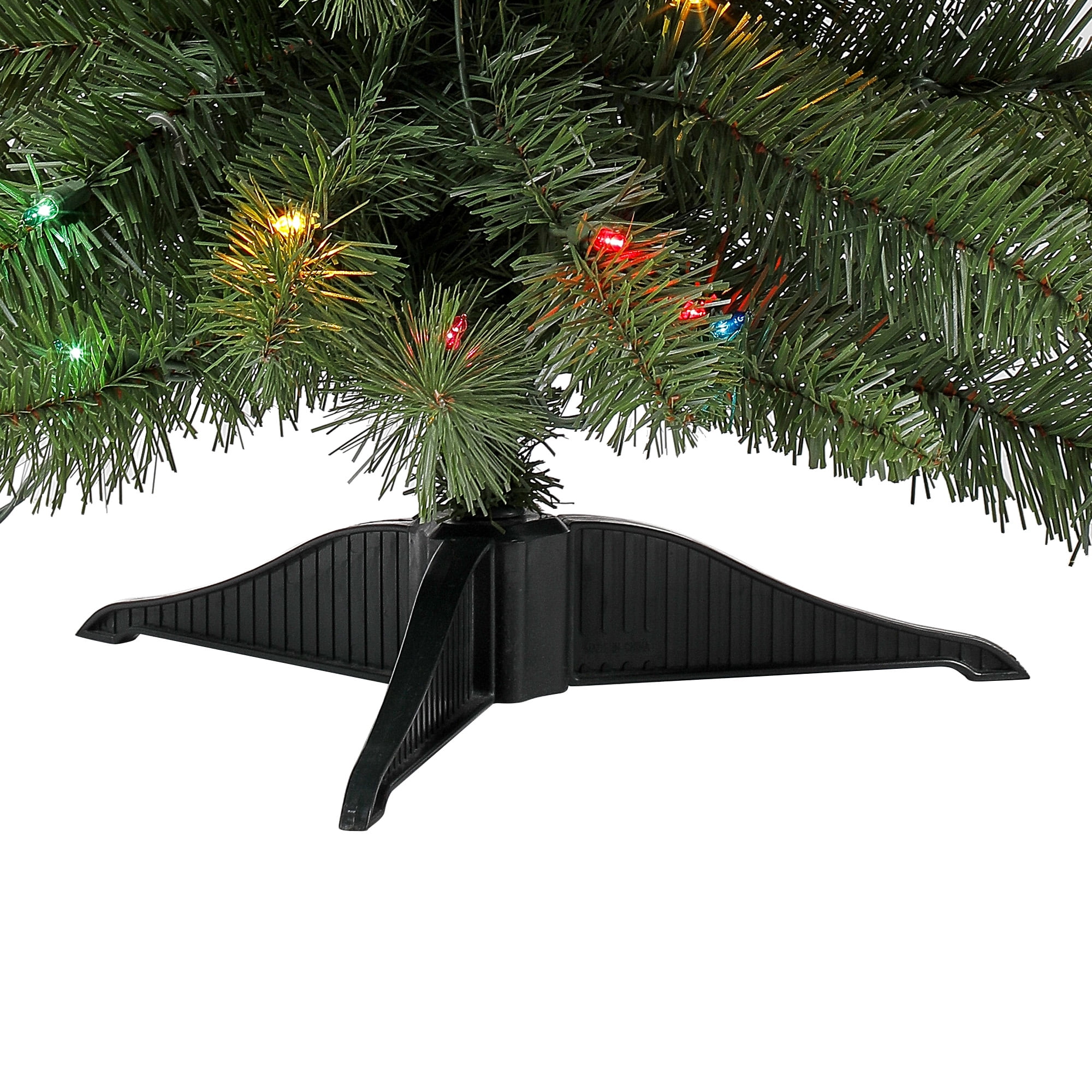 3ft Pre-Lit Christmas Tree with Multicolor Lights