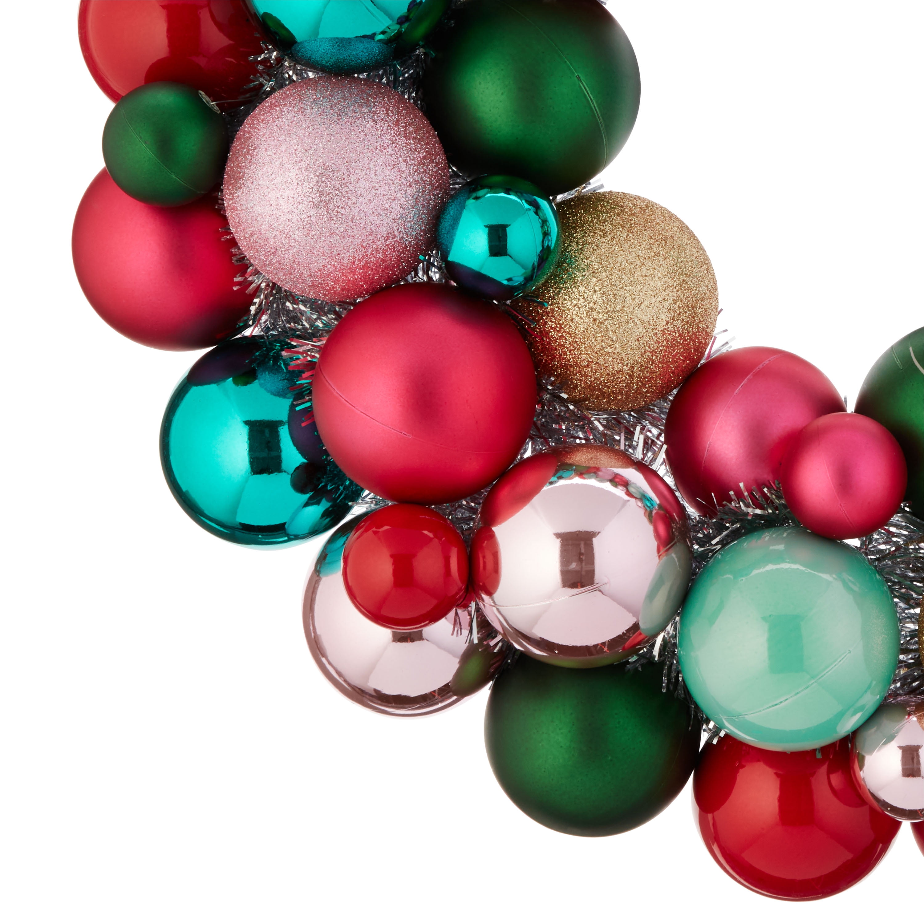 Packed Party ShatterSproof Christmas Wreath, 20 Inch