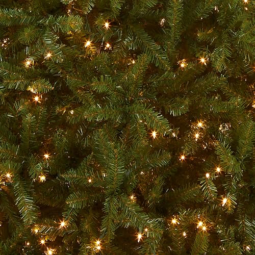12ft Pre-Lit Artificial Christmas Tree - White Lights