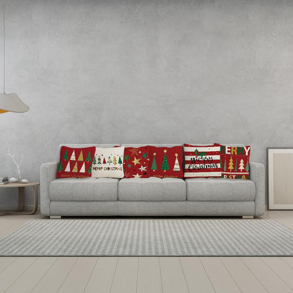 Christmas Pillow Cover - Linen & Cotton