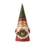 Jim Shore Christmas Gnome Figurine - 7.09 Inches