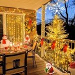 100 LED Warm White Christmas String Lights