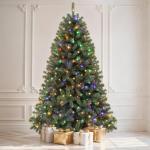 6ft Pre-lit Artificial Christmas Tree with Remote