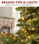 6ft Pre-lit Artificial Christmas Tree with Remote