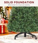 6ft Pre-lit Artificial Christmas Tree with Remote