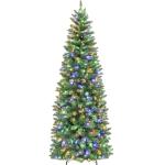 6ft Prelit Slim Christmas Tree with 200 LED Lights
