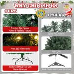 Premium 6FT Pre-Lit Classic Christmas Tree