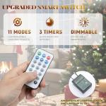 6ft Pre-Lit Green Artificial Christmas Tree with Remote