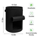 Homyhoo 10-Gallon Potato Grow Bags - 4 Pack