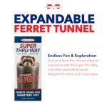 15-Foot Interactive Tunnel for Ferrets and Pets