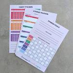 Eco-Friendly Wellness Planner & Food Log Journal