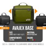 Large Waterproof Travel Toiletry Bag with Compartments