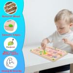 Montessori Magnetic Color & Number Learning Puzzle