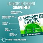Eco-Friendly Laundry Detergent Sheets - 200 Loads
