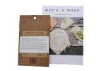 Bee's Wrap Medium Beeswax Wrap, Beige Print 35x28 cm