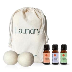 Eco-Friendly Wool Dryer Balls & Laundry Blends Set