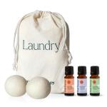 Eco-Friendly Wool Dryer Balls & Laundry Blends Set