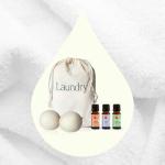Eco-Friendly Wool Dryer Balls & Laundry Blends Set
