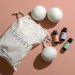 Eco-Friendly Wool Dryer Balls & Laundry Blends Set