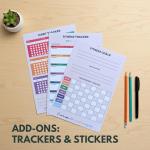 Eco-Friendly Wellness Planner & Food Log Journal