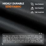 Expandable Eco-Friendly Packing Cubes for Travel