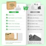 Poesie Fresh Scent Laundry Detergent Sheets, 160 Count