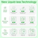 Poesie Fresh Scent Laundry Detergent Sheets, 160 Count