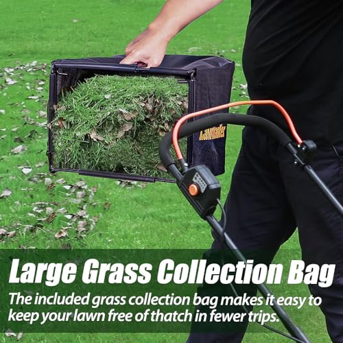 LawnMaster Electric Corded Lawn Mower 15-Inch 11AMP